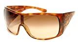 Prada - Authentic Prada SPR04H Sunglasses Sun Glasses DEMI AMBER Lens BROWN Frame