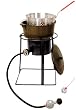 King Kooker 1650 16-Inch Outdoor Propane Burner with Cast Iron Dutch Oven