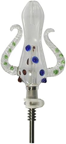 Nectar Collector - Full 6 Piece Kit - Durable Build and Design - Quartz and Titanium Tip by Glob Gang