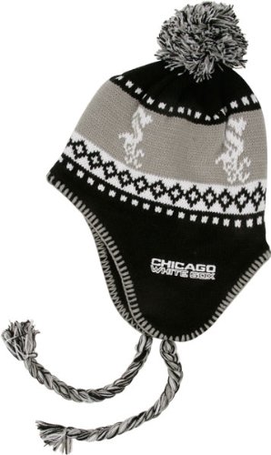 MLB Men's Chicago White Sox Abomination Knit (Black, One Size)