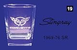 Corvette Engraved Glassware