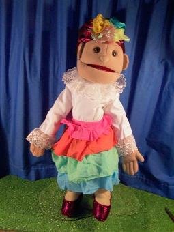Childrens Toyshop  Toys : International Folk Dancer Full Body Puppet (S4598)