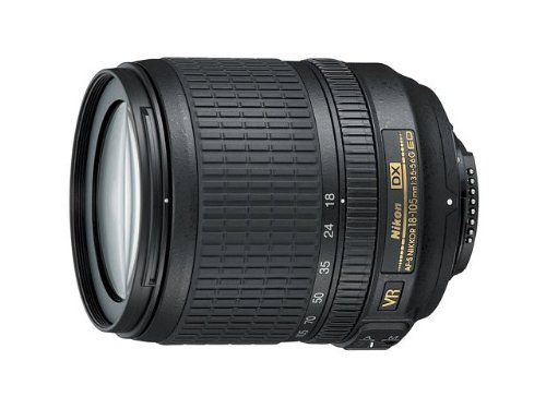 Nikon 18-105mm f/3.5-5.6 AF-S DX VR ED Nikkor Lens for Nikon Digital SLR Cameras + WSP Lens cleaning kit.