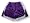 Purple/white