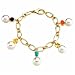 Paspaley South Sea Cultured Circle Pearl Charm Bracelet