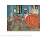 IMAGE OF The Bedroom at Arles, c.1887 MUSEUM WRAP CANVAS Print With Added Heavy BRUSHSTROKES Vincent Van Gogh 11x14