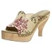 Icon Women's Mid Heel Open Toe Clog