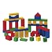 Eichhorn 100002864 - 50 Holz-Bausteine, bunt
