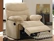 ACME 00626 Arcadia Recliner, Beige Microfiber