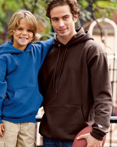 Champion spandex waist and cuffs Pullover Hood. S244C