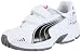 Puma Xenon Trainer V Jr 185698, Unisex - Kinder, Sportschuhe - Running, Weiss (white-black-puma silver 05), EU 34 (UK 1.5) (US 2.5)