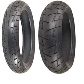 Shinko Raven 009 set 120/70zr17 Front &amp; 180/55zr17 rear 180 55 17 120 70 17 2 Tire Set: Automotive