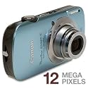 Canon PowerShot SD960IS 12.1 MP Digital Camera with 4x Wide Angle Optical Image Stabilized Zoom and 2.8-inch LCD (Light Blue)