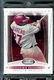 2004 Fleer Hot Prospects #47 Vladimir Guerrero Anaheim Angels Baseball Card - Mint Condition- In Protective Display Case!!