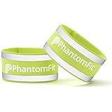 Phantom Fit Reflective Ankle Bands - Lifetime Guarantee - Best Reflective Running and Working Gear Around