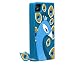 Case-Mate - Creatures Case Peacock für Apple iPhone 4, 4S - Blau (Pfau)