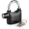 Joyluxy Goldiger Alarm Lock Anti-theft Motion Sensor Security Padlock with 3 Keys and 6 Replacement Batteries