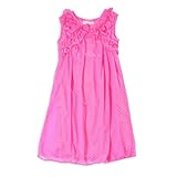 IMAGE OF Lipstik Girls - Girls Sleeveless Dress, Hot Pink (Size 12)