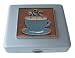 Coffee Cup Mirror Pill Box