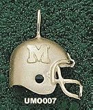 Univ Of Missouri M Helmet Charm/Pendant -14K/10K, Stainless Steel or Gold Plated