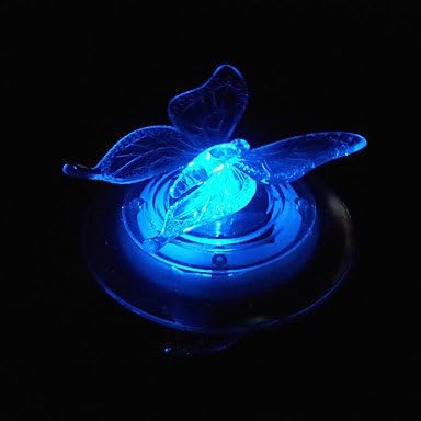 EVa RGB Color Changing LED Solar Floating Light Garden Light Decorative Light Butterfly Design £¨TYN)