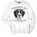 Saint Bernard Property Of Adult Sweatshirt