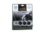 3 Prise allume-cigare USB Port 12V Dolphix