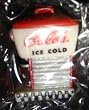 Coke Miniature Shadow Box - Checkerboard Base Dispenser