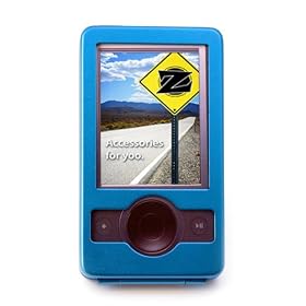 yooZoo Aluminum Metal Case for Microsoft Zune 30GB MP3 Player with Belt Clip – Ocean Blue