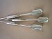 3 Stück lose Steeldart - Spitzenqualität aus dem Hause Karella. Griffbarrel aus hochglanzverchromten Messing Gewicht 22 g Steel_62_silber