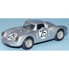 Tin Wizard Porsche 550A 1500 RS Coupe "Le Mans 1956" Nr. 25 (Wolfgang Graf Berghe von Trips u. Richard von Frankenberg u. Helmut Polensky) Fertigmodell - ready made silber/silver