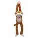 CloseoutZone Farting Monkey Plush - Gassy Sounds