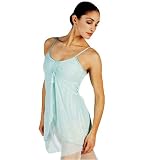 Adult Camisole Dress With Mesh Overlay - P701