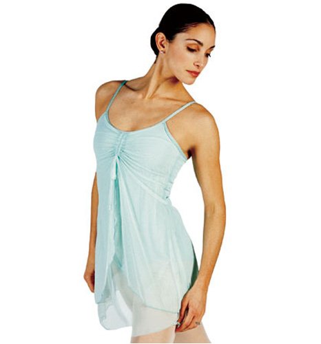 Buy Adult Camisole Dress With Mesh Overlay - P701