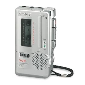 Sony Pressman M-800V - Microcassette dictaphone - silver