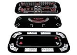 3 in 1 Folding Texas Hold'em Poker Table Top