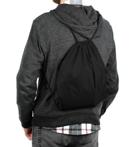 Mato & Hash Basic Drawstring Tote Cinch Sack Promotional Backpack Bag