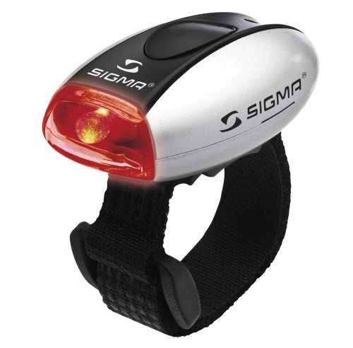 SIGMA SPORT Sport-Beleuchtung LED-red, Micro silver, 17234