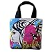 Apparel : Womens Retro 80's Barbie Splatter Tote Bag