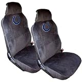 Indianapolis Colts Front Low Back Car Truck SUV Sideless Bucket Seat Covers - Pair