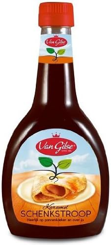 Van Gilse KARAMEL Schenk Stroop /Caramel Pancake syrup 6 x 500ml /1.1lbs