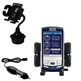 Samsung IP-830w Auto Cup Holder with Car Charger - Uses Gomadic TipExchange