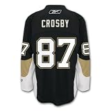 Sidney Crosby Pittsburgh Penguins Rbk Premier Youth Replica Dark NHL Hockey Jersey