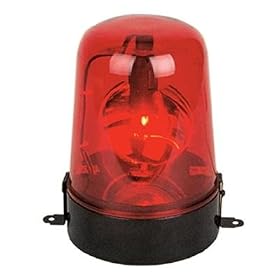 Creative Motion 80215-Red Electrical Police Beacon Light from Lava Lamps