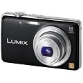 Panasonic Lumix DMC-FS40EG-K Digitalkamera (14 Megapixel, 5-fach opt. Zoom, 6,7 cm (2,6 Zoll) Display, 24mm Weitwinkel, bildstabilisiert) schwarz