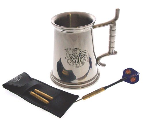 Childrens Toyshop  Toys : Bullseye Metal Tankard & Darts