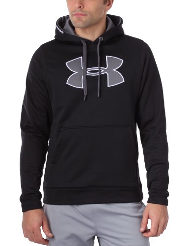 Under Armour Herren Jacke Ua Big Logo Hoody II, schwarz (blk), LG, 1222327