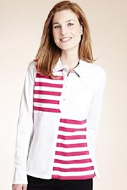 Pure Cotton Striped Rugby Shirt