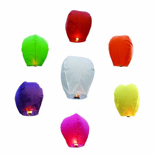 GGI INTERNATIONAL Chinese Sky Fly Fire Lanterns, Multi
