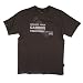 Plain Lazy Carbon Footprint T-shirt, Cocoa
